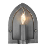 David Hunt Lighting Lindisfarne Wall Light Antique Pewter   LW8